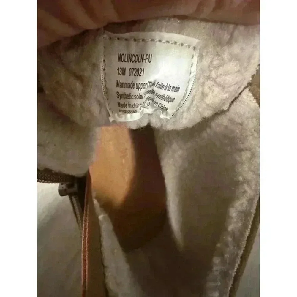 Nordstrom kids warm shoes size 13‎ brown